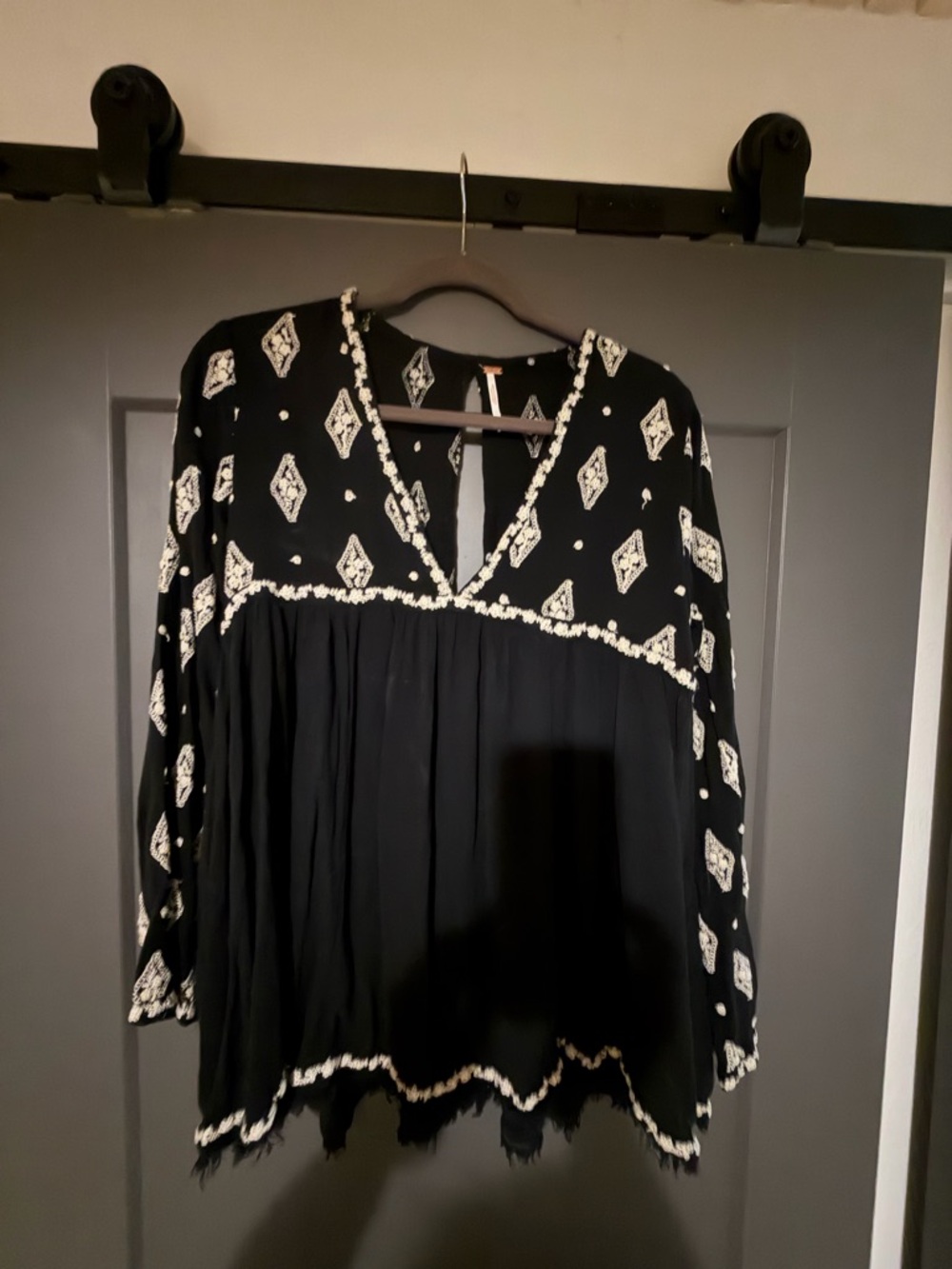 Free People Black Tunic